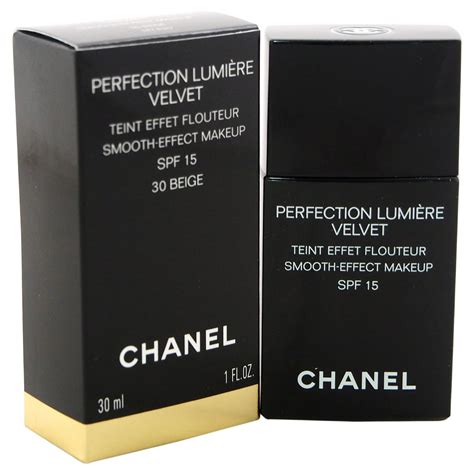 chanel perfection lumiere beige velvet 70 30 ml|Chanel ultra le teint velvet.